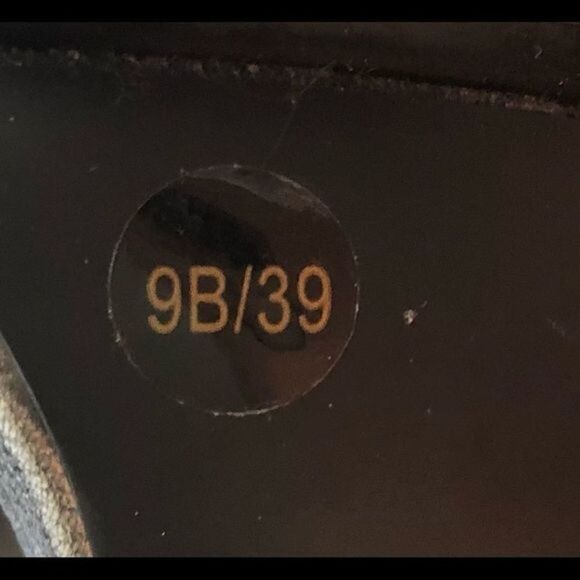 BCBG Platform Sandals, Silver, Patent leather, Embellished, Florescent  beads - Picture 8 of 9